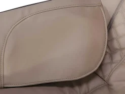 Massagestoel Kasou Van Kunstleer Met Led-Verlichting - Met Bluetooth - Beige-Vente-unique Clearance
