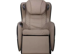 Massagestoel Kasou Van Kunstleer Met Led-Verlichting - Met Bluetooth - Beige-Vente-unique Clearance