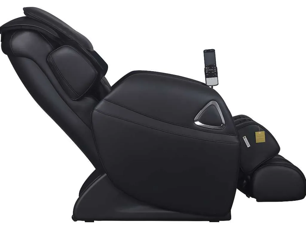 Massagestoel Leto Van Kunstleer - Nul Zwaartekracht Systeem - Zwart-Vente-unique Hot