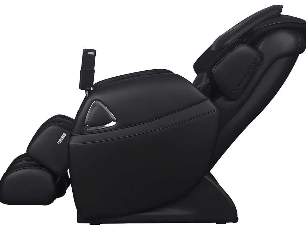 Massagestoel Leto Van Kunstleer - Nul Zwaartekracht Systeem - Zwart-Vente-unique Hot