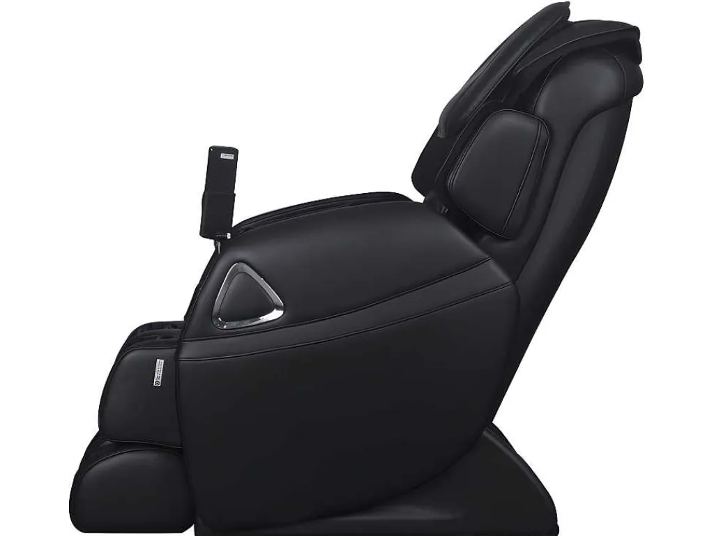 Massagestoel Leto Van Kunstleer - Nul Zwaartekracht Systeem - Zwart-Vente-unique Hot