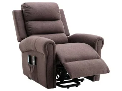 Massagestoel Met Elektrische Sta-Op Functie - Bruin - Lovari-Vente-unique Discount