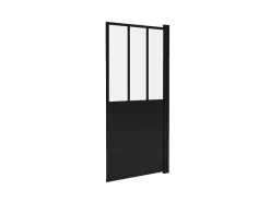 Mat Zwart Badscherm - 80 X 140 Cm - Urbanik-Shower & Design Sale