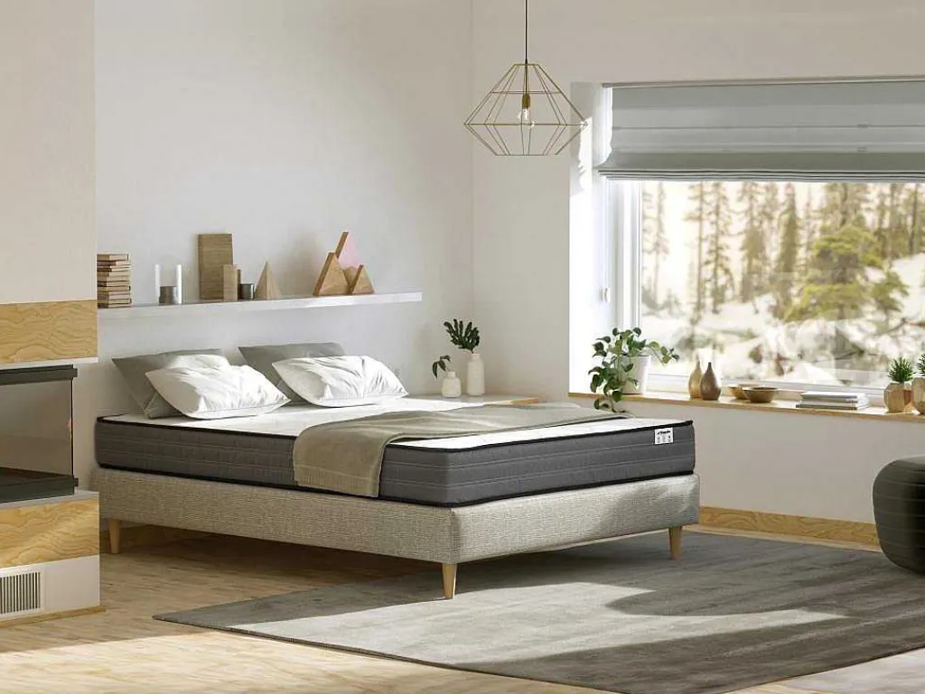 Matras 140 X 190 Cm Pocketveren 20 Cm Dik - Ambracie Van Ysmee-Ysmée Clearance