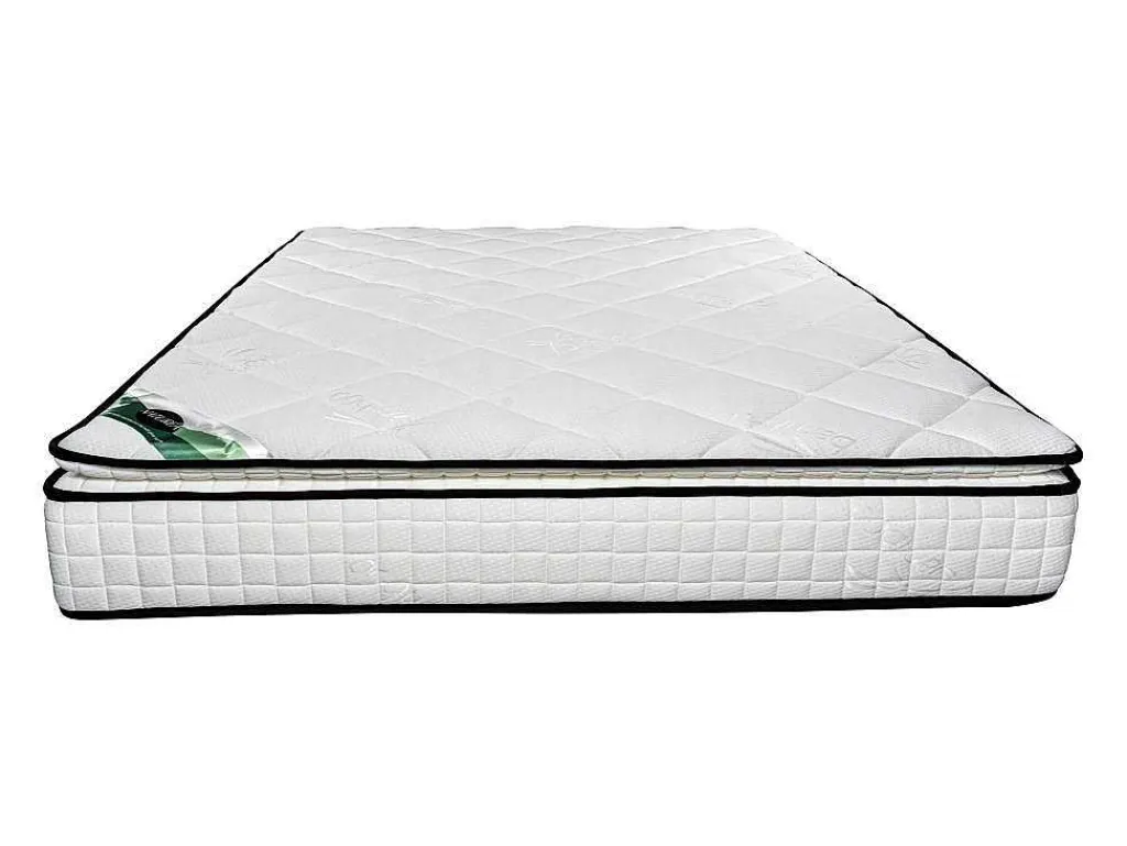 Matras 180 X 200 Cm Schuim En Tijk Van Bamboe, Dikte 23 Cm - Adana Van-NATUREA Best