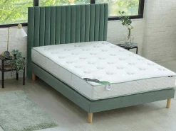 Matras 140 X 190 Cm Schuim Gerecycled Flocotex, Dikte 22 Cm - Neith Van-NATUREA Sale