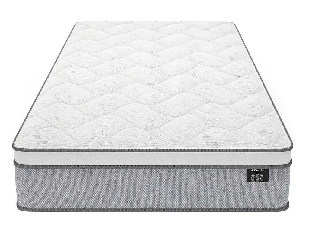 Matras 90X 190Cm Met Pocketveren 22Cm Dik - Senerite Van Ysmee-Ysmée