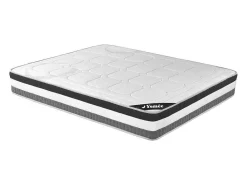 Matras 160X 200Cm Met 5-Zones Pocketveren En Vormgeheugen Dikte 28Cm - Loubio-Ysmée Sale