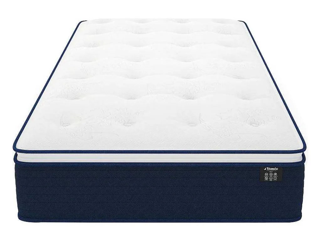 Matras 800X190Cm Met Pocketveren En Bijpassende Topmatras Dikte 24Cm - Altier Van Dreamea-Ysmée Online