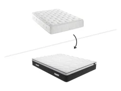 Matras 140X200Cm Met Pocketveren En Vormgeheugen Dikte 25Cm - Astria Art Collection Van Dreamea-Ysmée Hot