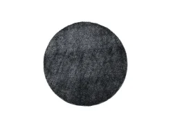 Mattis Vloerkleed O200 Cm Polyester Antraciet.-Vente-unique Online