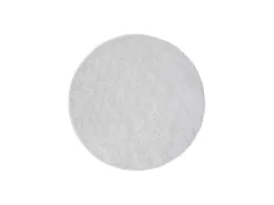 Mattis Vloerkleed O200 Cm Polyester Wit.-Vente-unique Sale