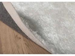 Mattis Vloerkleed O200 Cm Polyester Wit.-Vente-unique Sale