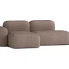 Max Modulaire Bank 3 Zits Bruin-Atio Outlet