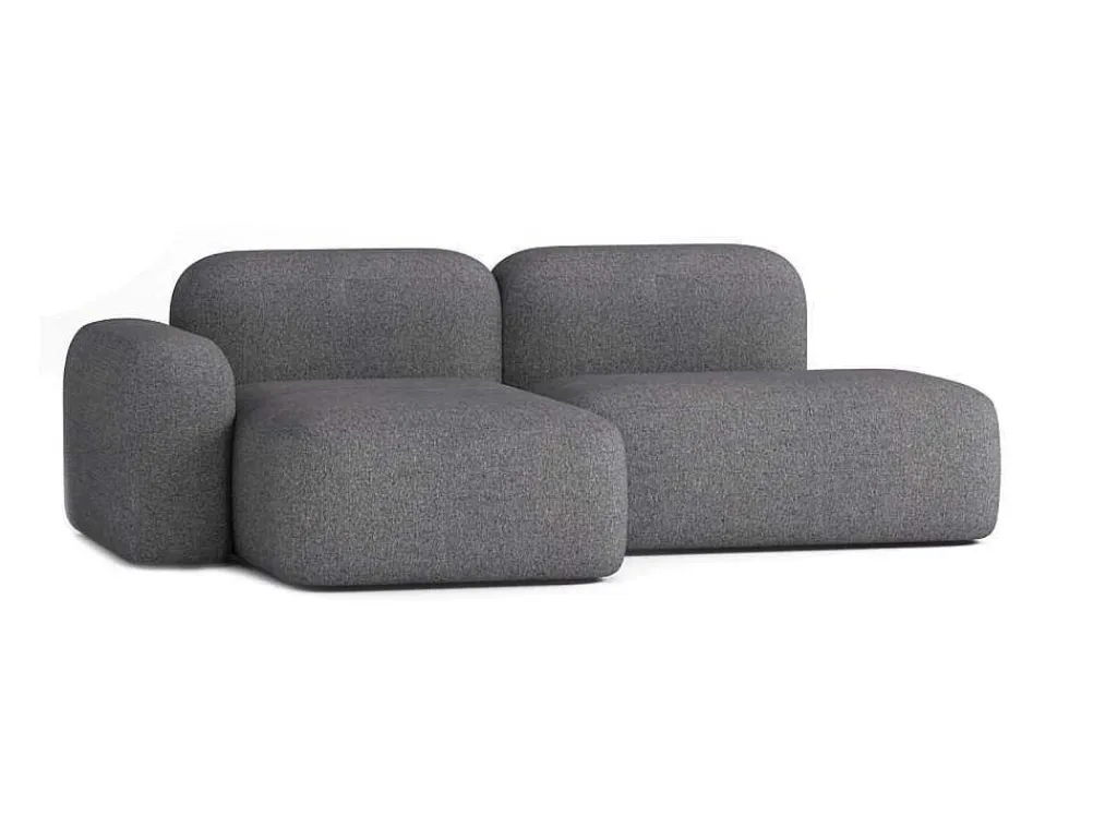 Max Modulaire Bank 3 Zits Donkergrijs-Atio Best