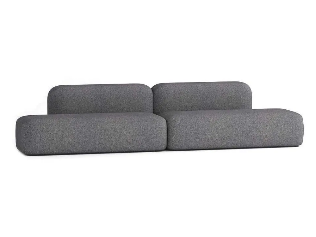 Max Modulaire Bank 6 Zits Donkergrijs-Atio Sale