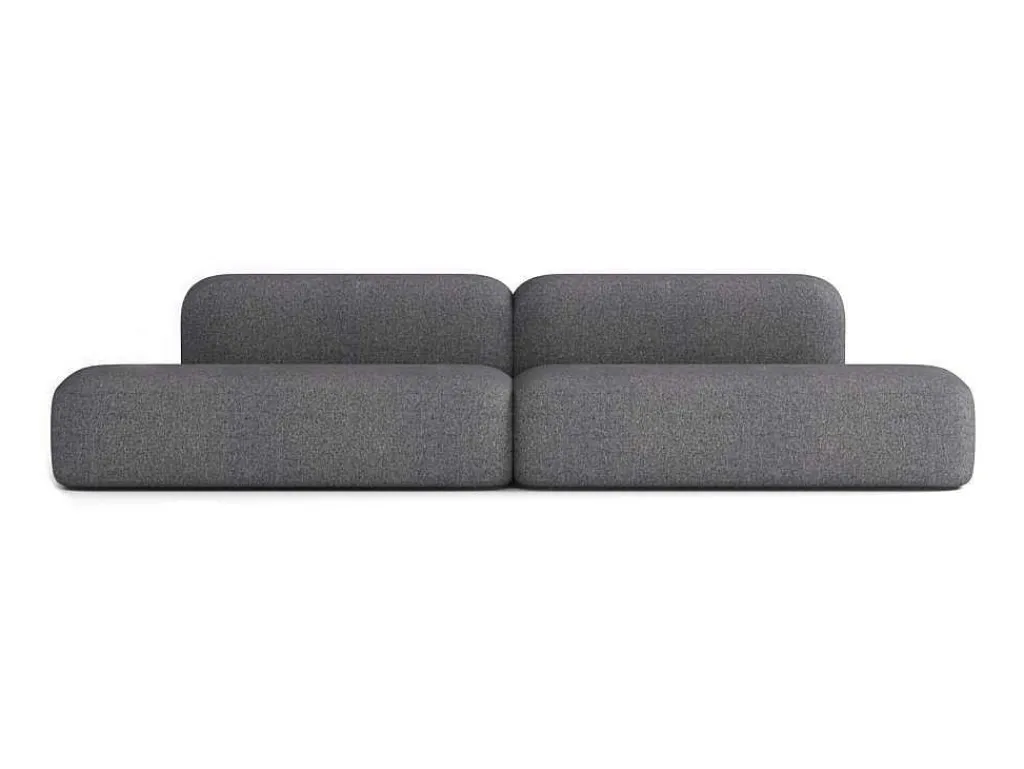 Max Modulaire Bank 6 Zits Donkergrijs-Atio Sale