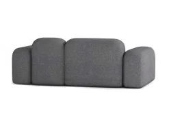 Max Modulaire Bank 2 Zits Donkergrijs-Atio Discount
