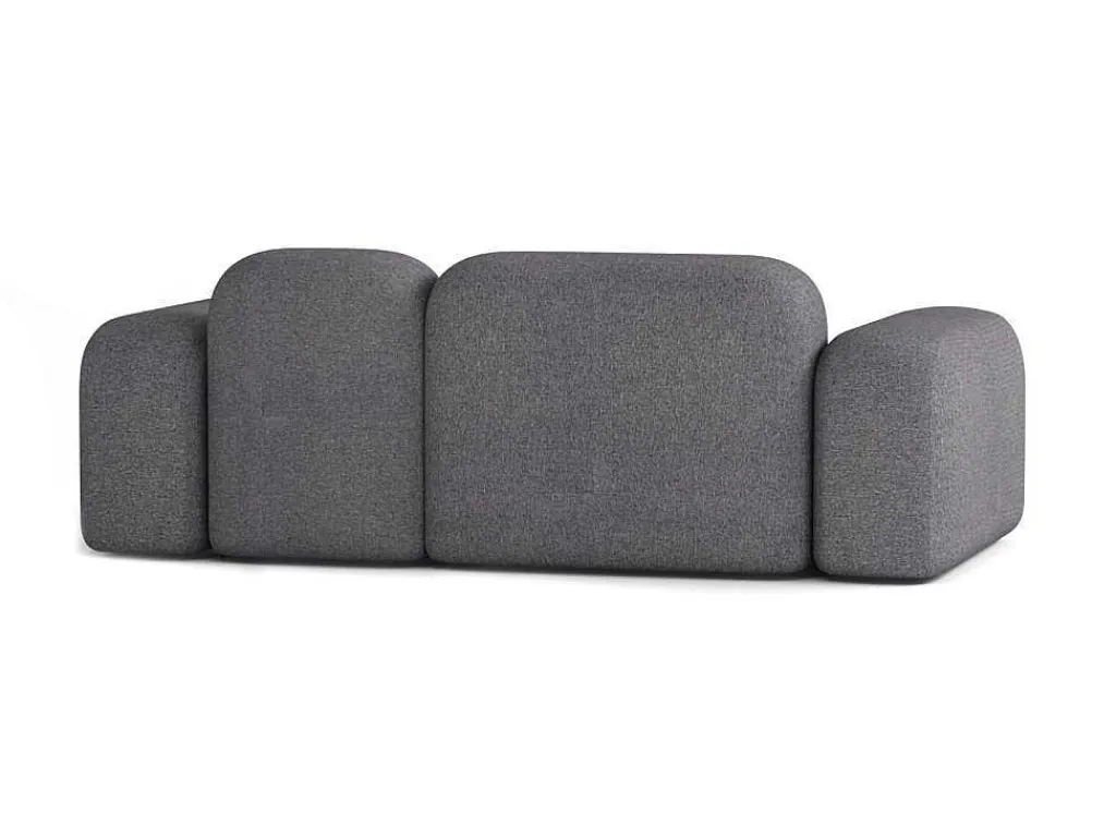 Max Modulaire Bank 2 Zits Donkergrijs-Atio Discount