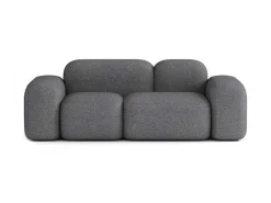 Max Modulaire Bank 2 Zits Donkergrijs-Atio Discount