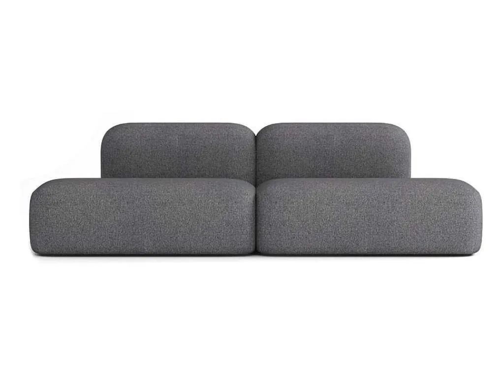 Max Modulaire Bank 4 Zits Donkergrijs-Atio