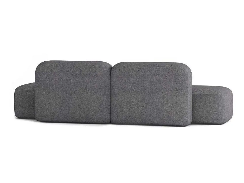 Max Modulaire Bank 4 Zits Donkergrijs-Atio