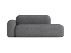Max Modulaire Bank 2/3 Zits Donkergrijs-Atio Discount