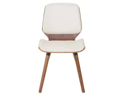 Mcw-B16 Eetkamerstoel (Set Van 2), Kunstleer Creme-Vente-unique Sale