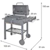 Mcw-K93 Barbecue Trolley-Vente-unique Outlet