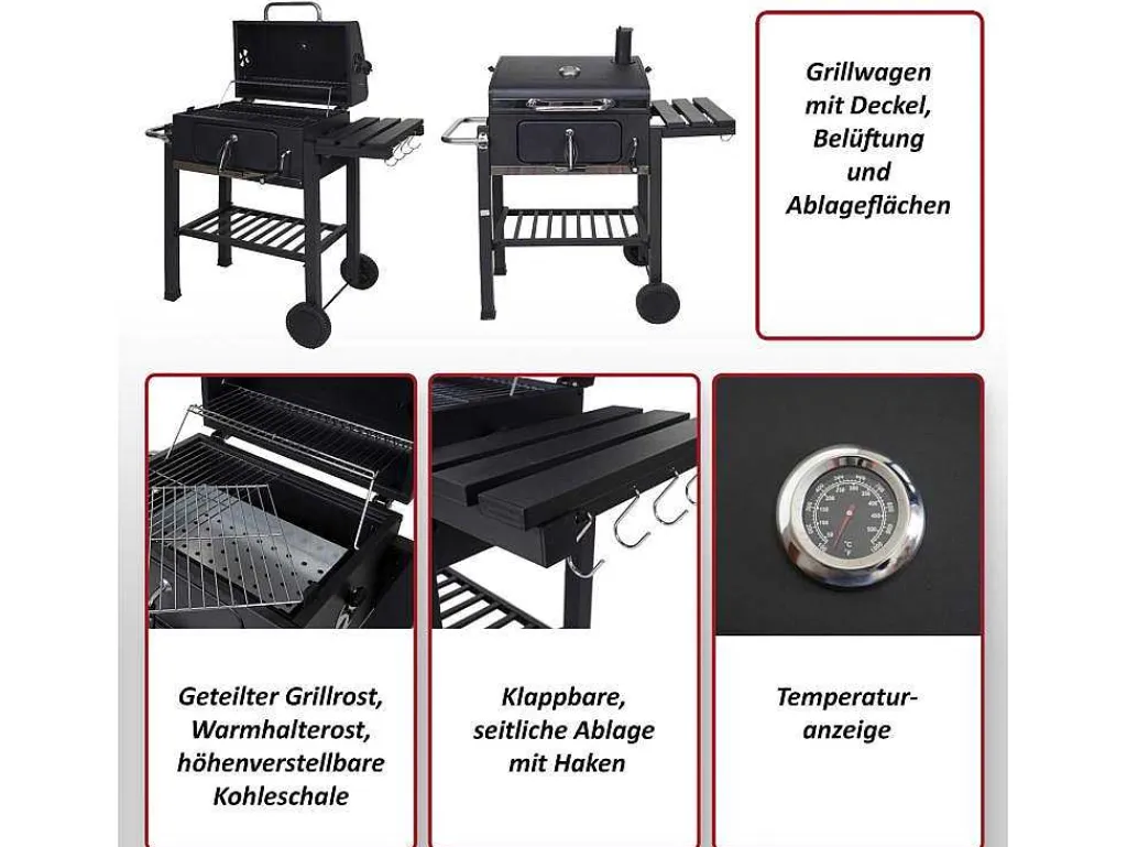 Mcw-K93 Barbecue Trolley-Vente-unique Outlet