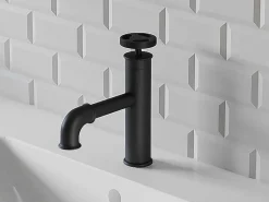 Mechanische Mengkraan - H19,6 Cm - Matzwart - Kapuas-Shower & Design Hot