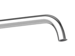 Mechanische Mengkraan Voor Inbouw Met Afgerond Uiteinde - Kleur: Geborsteld Nikkel - Lozoya-Shower & Design Online