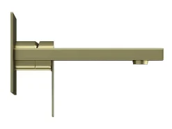 Mechanische Mengkraan Voor Inbouw Vierkant - Goudkleurig Met Satijnglans - Vistula-Shower & Design Discount