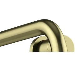 Mechanische Mengkraan Voor Inbouw Met Afgerond Uiteinde - Goudkleurig Met Satijnglans - Lozoya-Shower & Design Sale