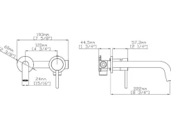 Mechanische Mengkraan Voor Inbouw Met Afgerond Uiteinde - Goudkleurig Met Satijnglans - Lozoya-Shower & Design Sale