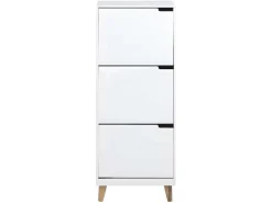 Mena - Schoenenkast - Wit Hout.-Vente-unique New