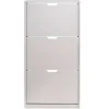 Mestre Schoenenkast 3 Klep Wit.-Vente-unique