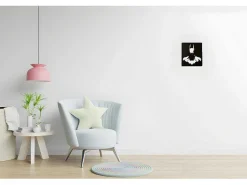 Metalen Decoratie Batman 2, Zwart, 42X1,5X48 Cm,-EPIKASA Sale