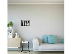 Metalen Decoratie Gitaar 19, Zwart, 46X1,5X32 Cm,-EPIKASA Online