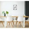 Metalen Decoratie Schoppenaas, Zwart, 32X1,5X48 Cm,-EPIKASA Best