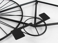 Metalen Fiets Wanddecoratie Ventoux - L. 109 X H. 56 Cm - Zwart-OZAIA Best