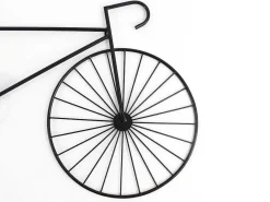 Metalen Fiets Wanddecoratie Ventoux - L. 109 X H. 56 Cm - Zwart-OZAIA Best