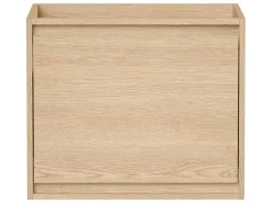 Meubel Onder Wastafel Met Engelse Lade - Eikenfineer - 60 Cm - Mesliva-Vente-unique Hot