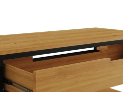 Meubel Onder Wastafel Van Licht Teakhout En Metaal - 120 Cm - Tukad-Vente-unique