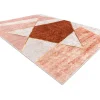 Miro 52097.802 Tapijt Wasbaar Geometrisch Antislip - Roze 120X170 Cm-RugsX Best