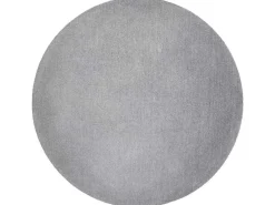 Modern Tapijt Wasbaar Latio 71351060 Rond Zilverkleuring Cercle 120 Cm-RugsX Sale