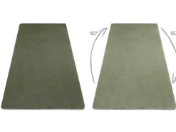 Modern Wastapijt Posh Shaggy, Pluche, Dik Anti-Slip Groen 160X220 Cm-RugsX Best