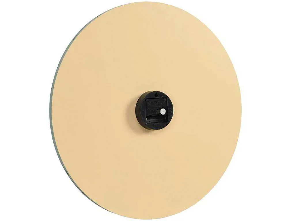 Moderne Wandklok - D. 50 Cm - Groen En Zilverkleurig - Herti-OZAIA New