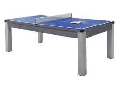 Modulaire Tafel - Biljart En Pingpong Balthazar - 213 X 112 X 81,5 Cm - Grijs-Vente-unique Hot