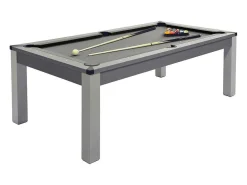 Modulaire Tafel - Biljart En Pingpong Balthazar - 213 X 112 X 81,5 Cm - Grijs-Vente-unique Hot